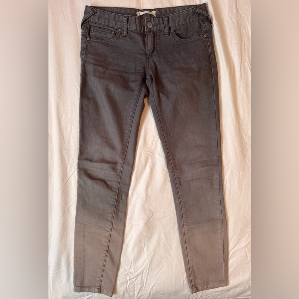 Free People Ombre Cropped Ankle Jeans